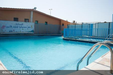 شالية البحر حمامات سباحة